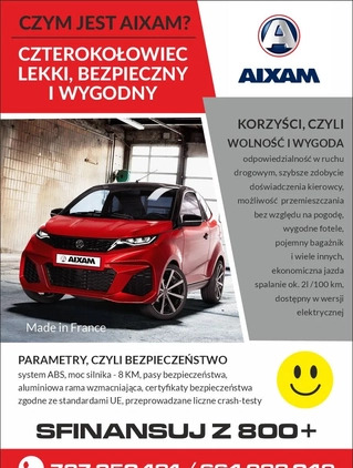 Aixam Coupe cena 72400 przebieg: 1, rok produkcji 2024 z Trzebnica małe 67